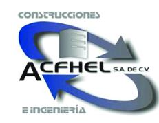 CONSTRUCCIONES E INGENIERIA ACHFEL